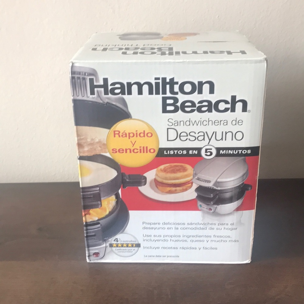Hamilton Beach Breakfast Sandwich Maker